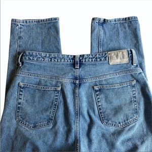 Vintage Classic Fit Straight Leg Jeans Light Wash Size 14 Relaxed